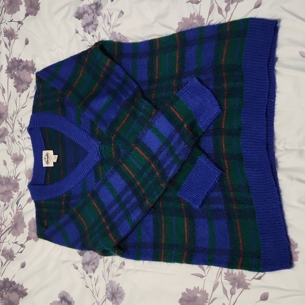 St. Johns Bay plaid sweater